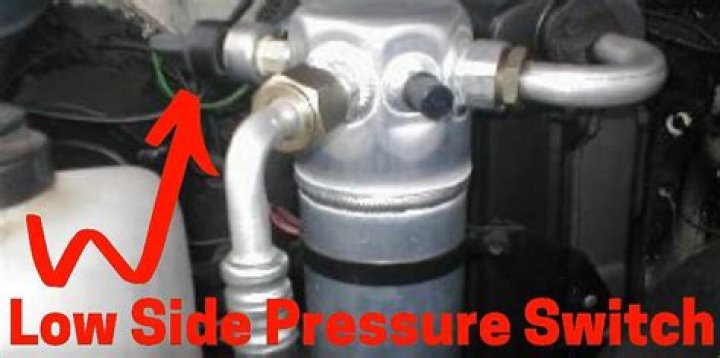 How do you jump an AC pressure switch?
