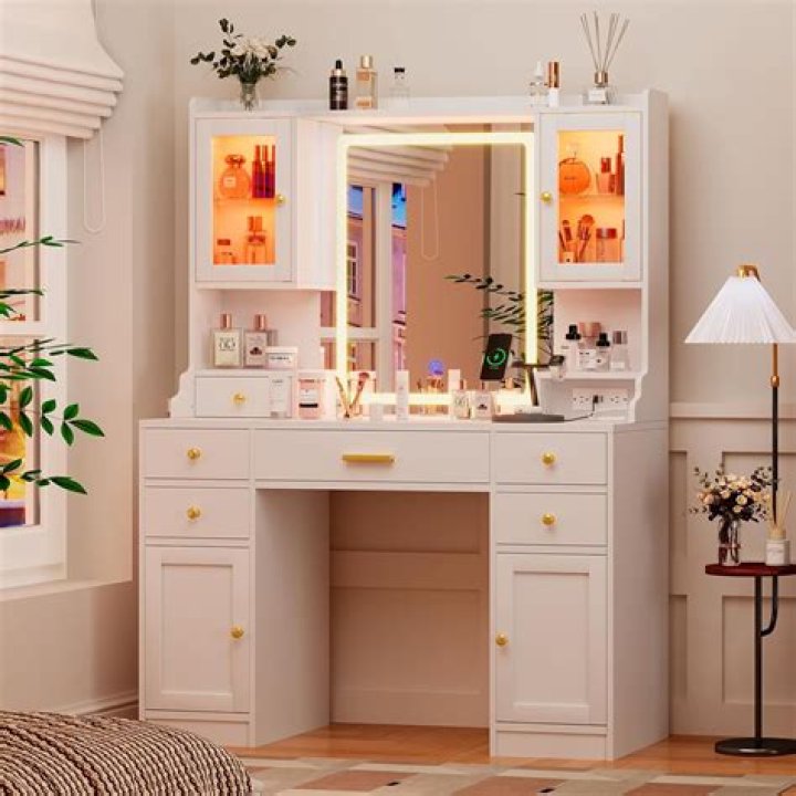 How do you light a makeup vanity