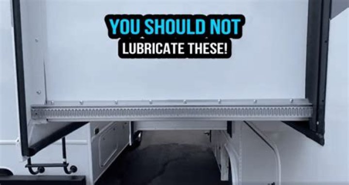 How do you lubricate a carefree awning?