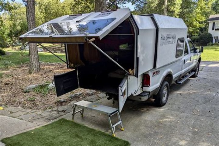 How do you maintain a canvas on a pop up camper?