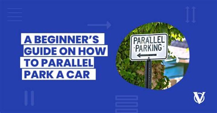 How do you parallel park a motorhome?