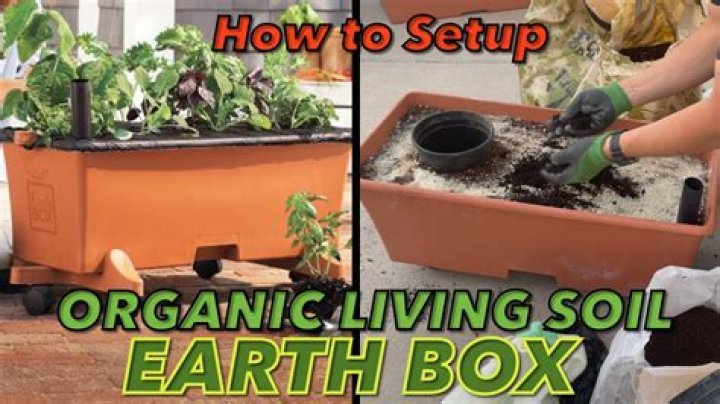 How do you plant in an EarthBox