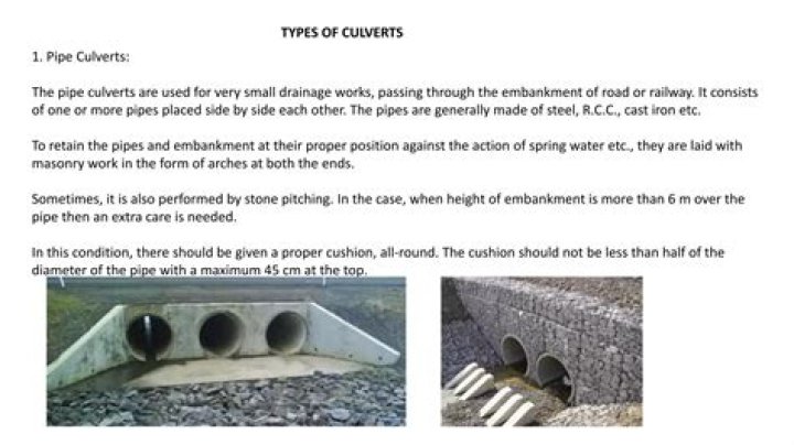 How do you put a culvert in a creek