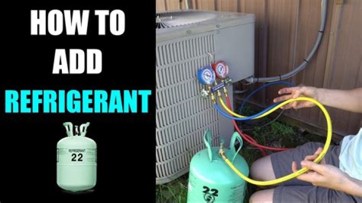 How do you remove freon from air conditioner?