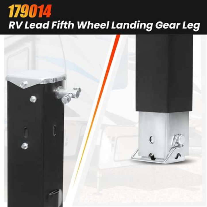 How do you remove motor from fifth wheel landing gear?