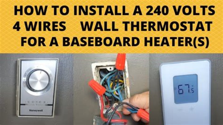 How do you rewire a thermostat?