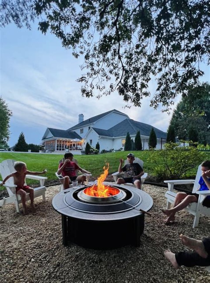How do you start a fire in a small fire pit
