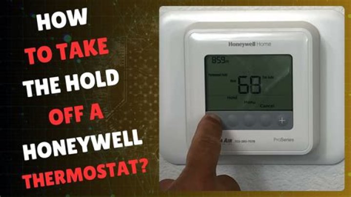 How do you take apart a Honeywell thermostat