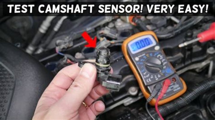 How do you test a 3 wire camshaft sensor