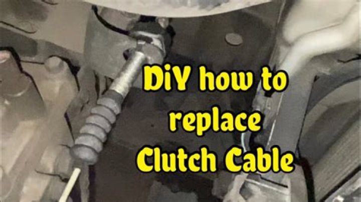 How do you test a clutch cable