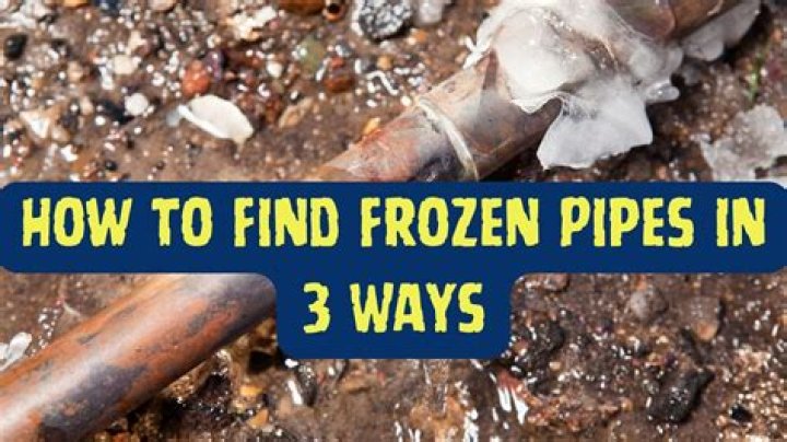 How do you thaw frozen PEX pipes?