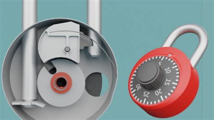 How do you unlock a rotary combination lock