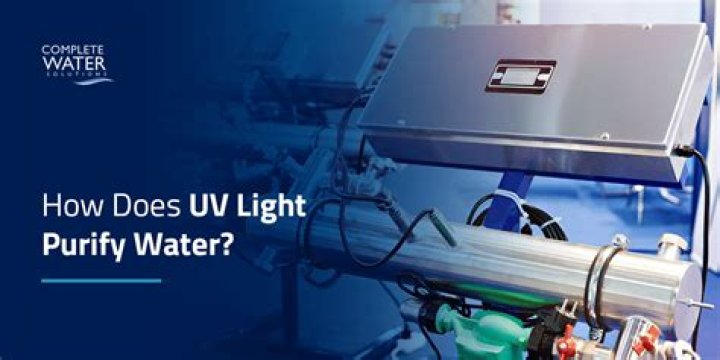How do you use UV to purify water