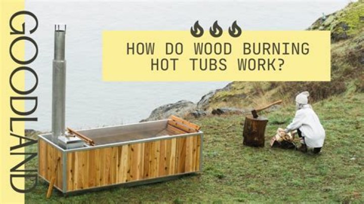 How does a log burner hot tub work