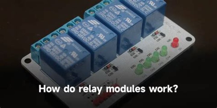 How does the relay module work with external supply?