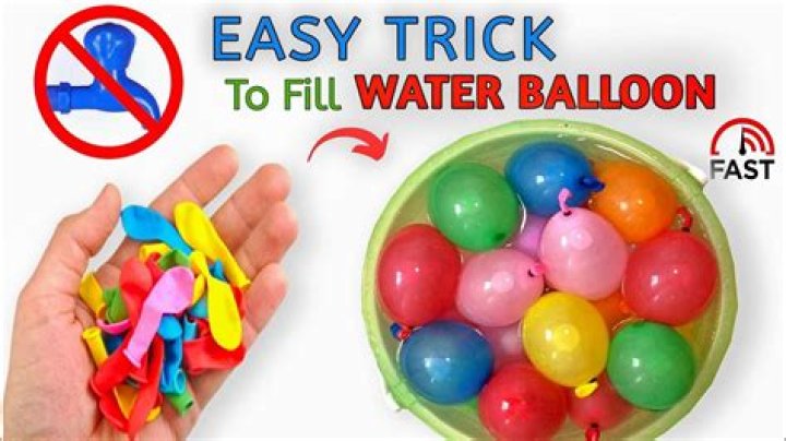 How far in advance can I fill water balloons