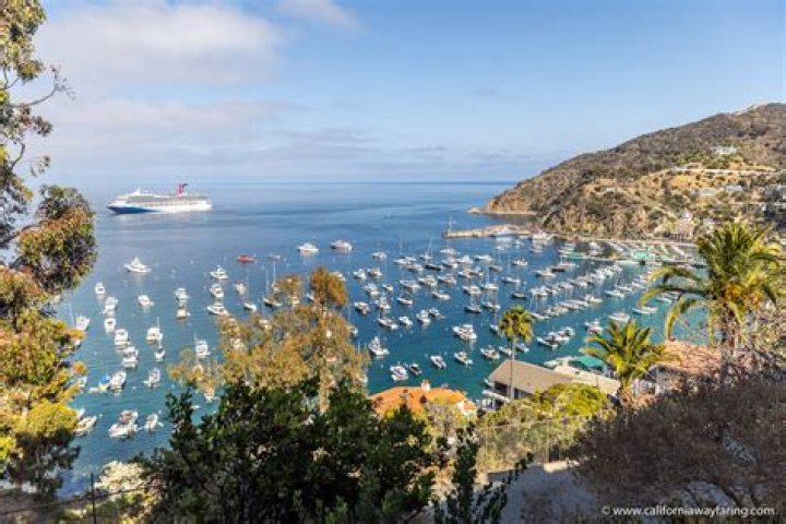 How far is Catalina Island off the coast of California