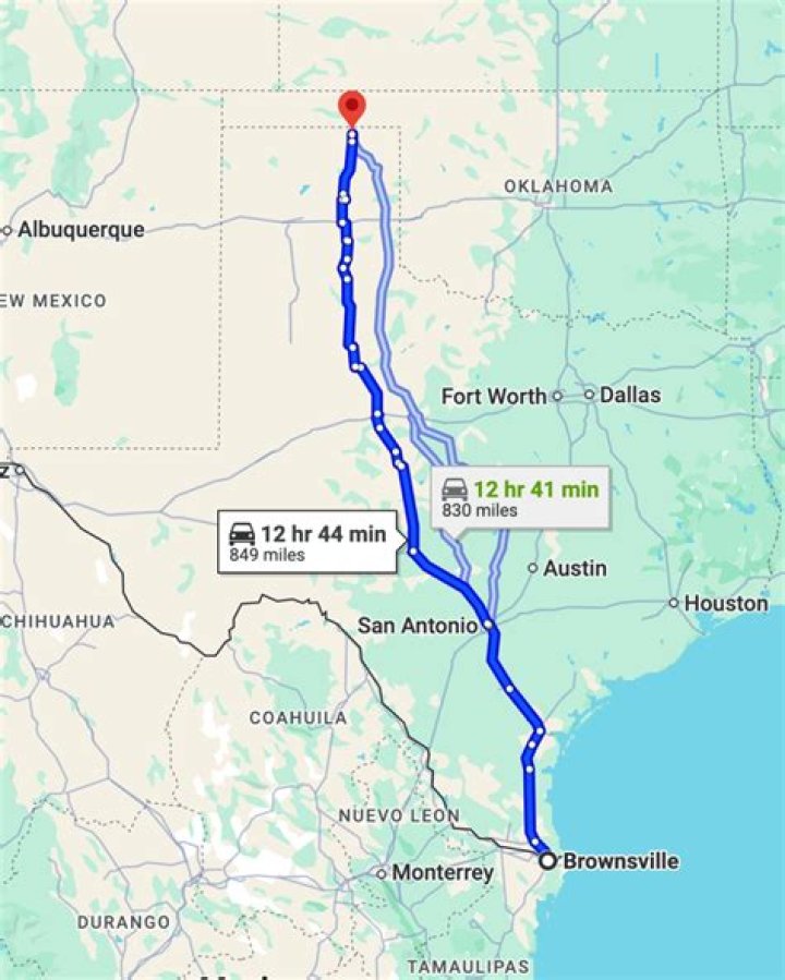 How Far Is Texas From Miami