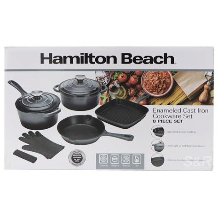 How hot does a Hamilton Beach iron get