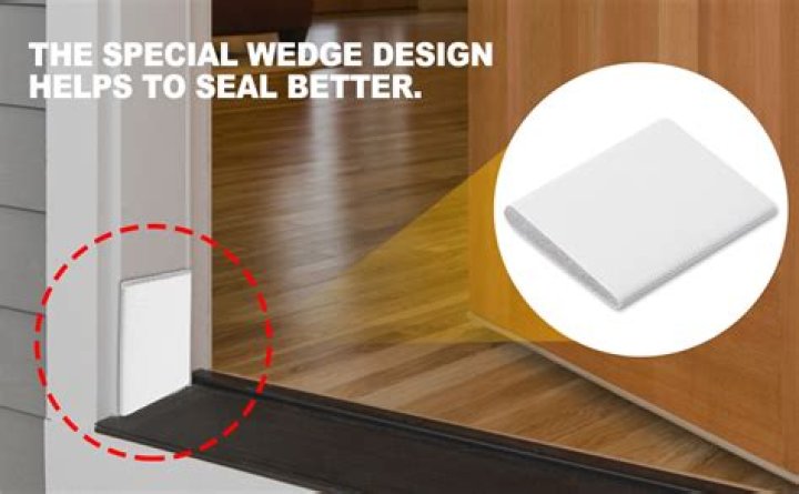 How is a weatherstripping seal held in place?