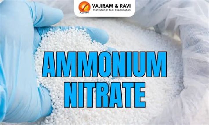 How is ammonium nitrate fertilizer made