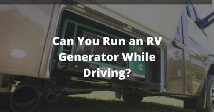 How long can you run an RV generator?
