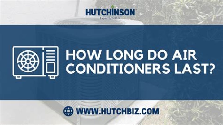 How long do Marine air conditioners last?