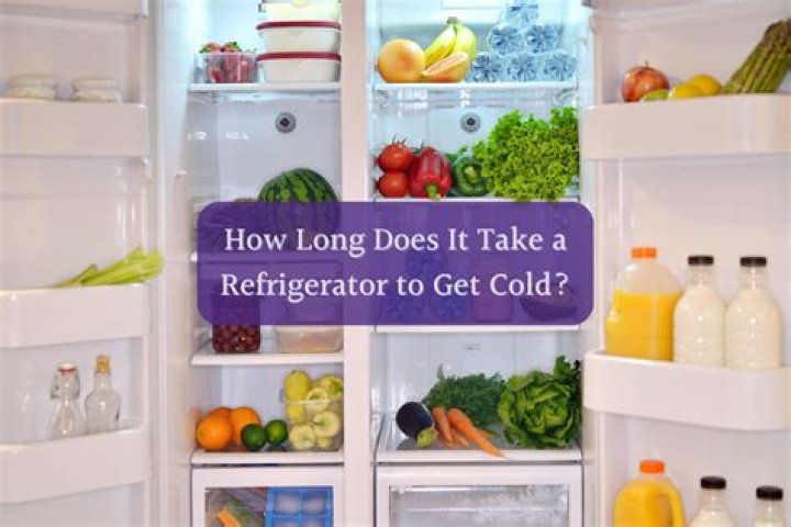 How long does it take for a Norcold fridge to get cold?