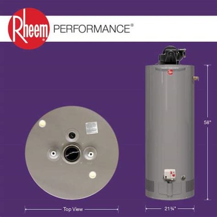 How long is Rheem performance 50 gallon propane water heater good for?