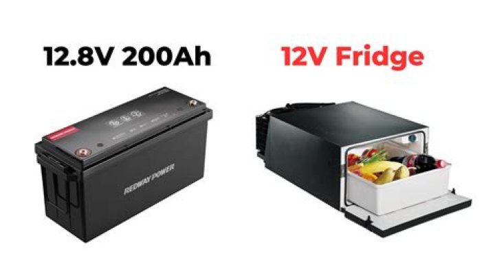 How long will a 100Ah battery run a refrigerator?