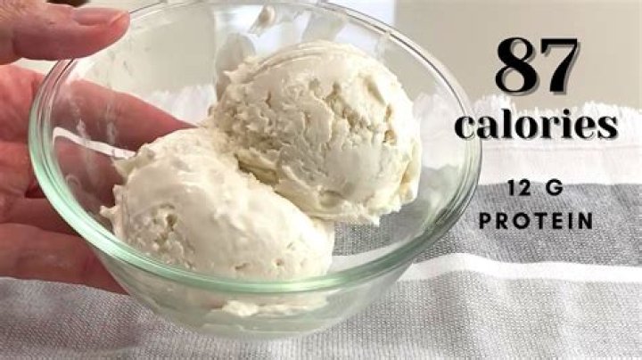 How many calories is in homemade ice cream