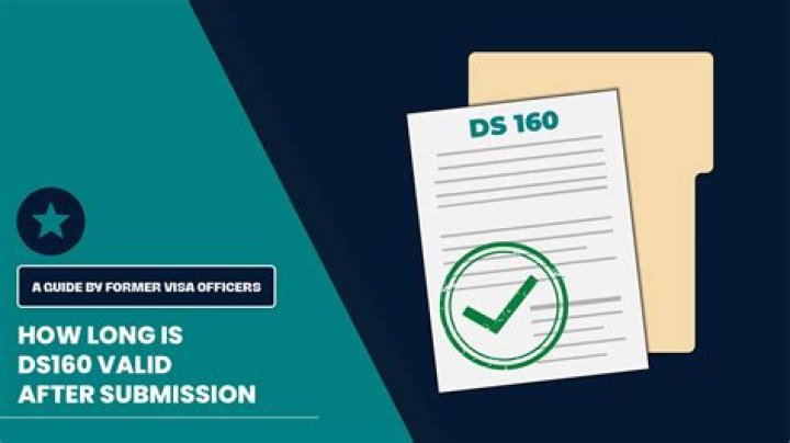 How Many Days Ds 160 Is Valid