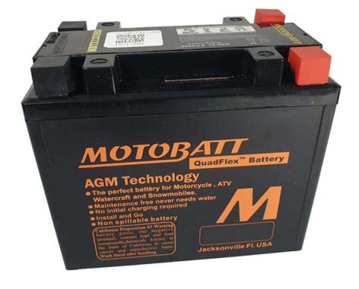 How many volts is a Honda ATV battery?