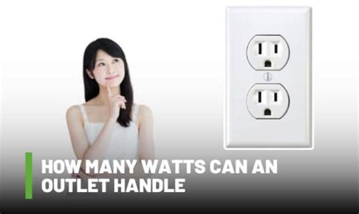 How Many Watts Can A 110 Outlet Handle