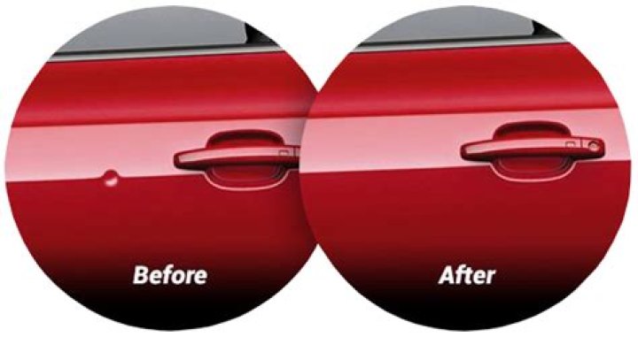 How much does it cost to fix a door ding?