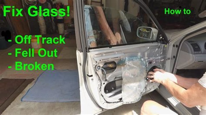 How much does it cost to replace a broken driver side window?