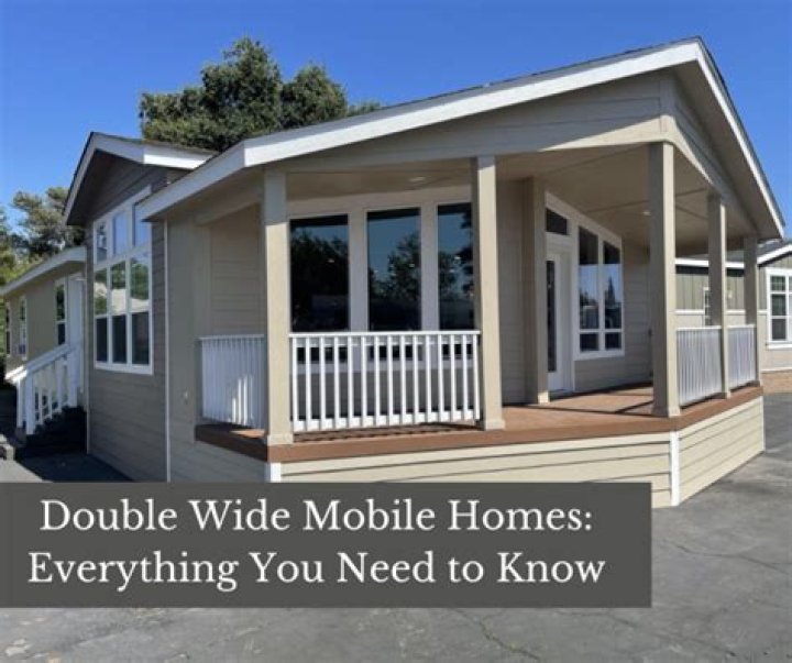 How much is a double wide mobile home worth?