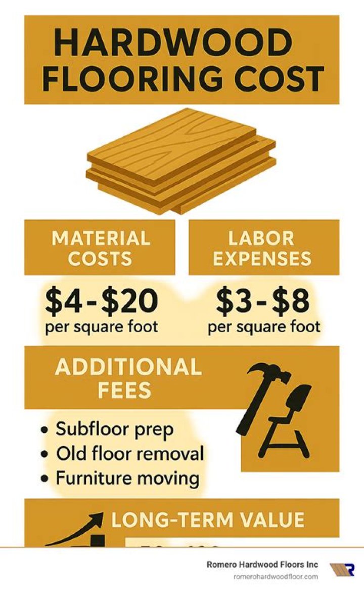 How much is labor for hardwood flooring