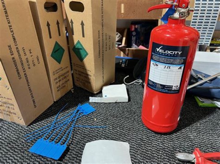 How often should fire extinguishers be checked UK
