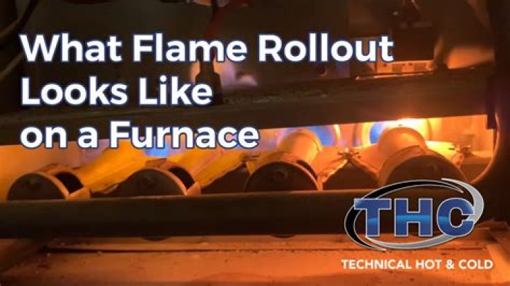 How should a furnace flame look?