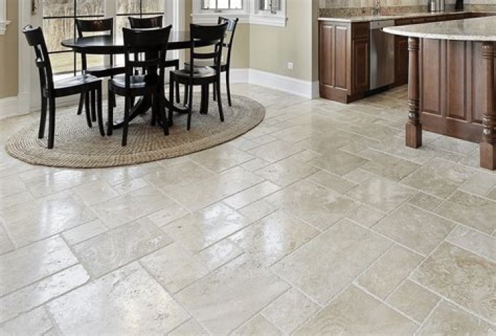 How thick are travertine floor tiles