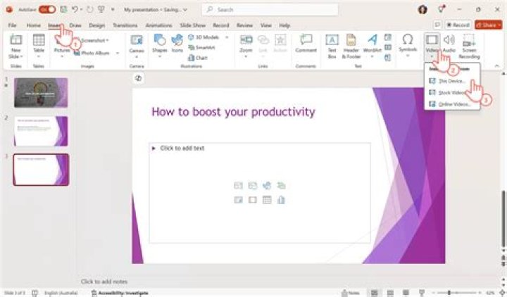 How to add video to powerpoint