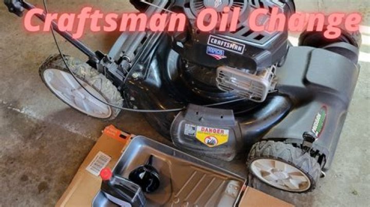 How To Change Oil In A Craftsman Riding Mower