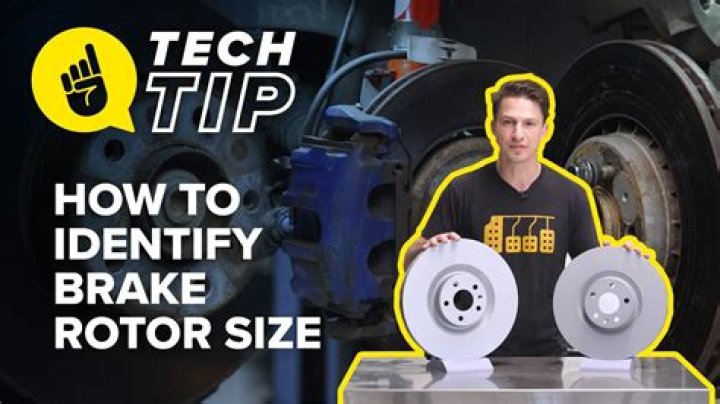 How To Determine Rotor Size Without Removing Wheel