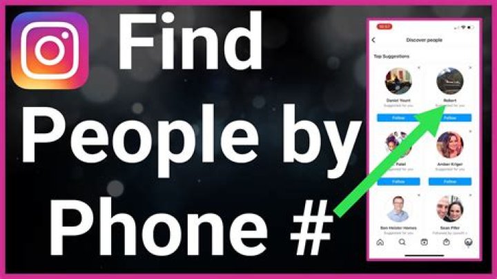 How to find people on instagram