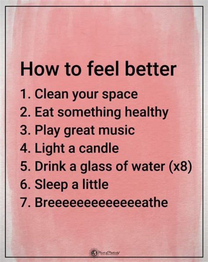 How to make someone feel better