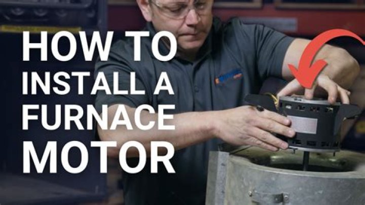 How to replace a furnace blower motor step by step?