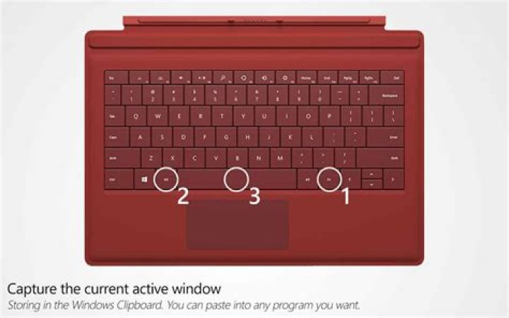 How to screenshot on microsoft surface