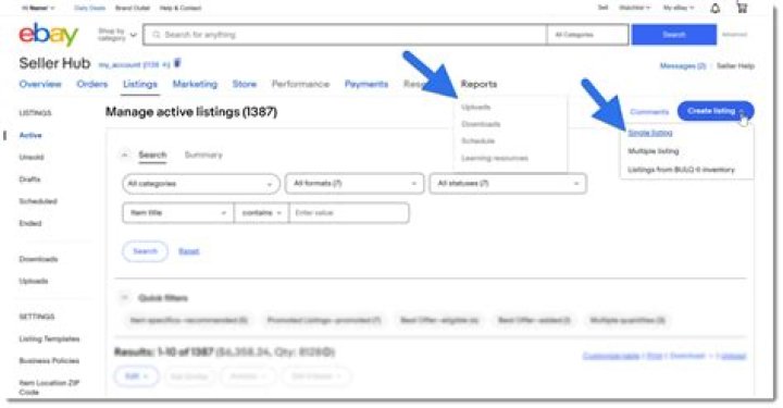 How to search for duplicate listings on eBay?