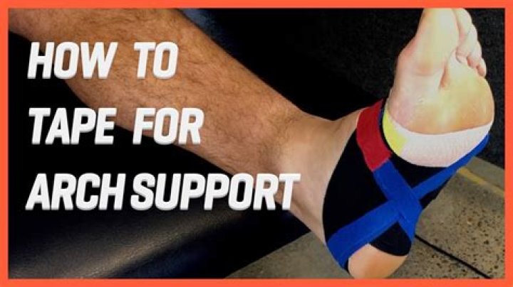 How To Tape For Arch Support